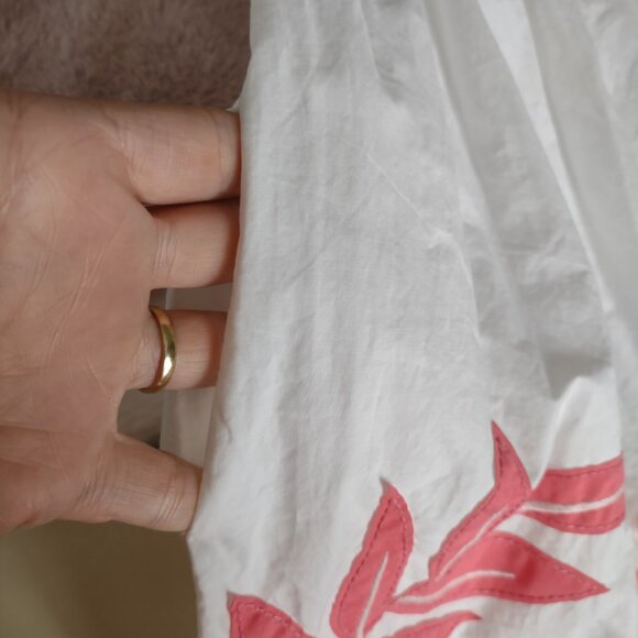 Mini Boden Embellished Frill Sleeve Dress - Picture 8 of 8